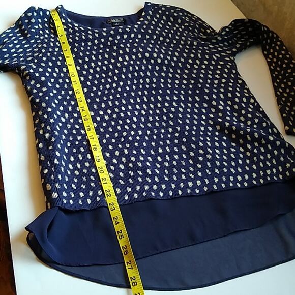 Lucky Brand two for one sweater with dots. Size S - Picture 8 of 8